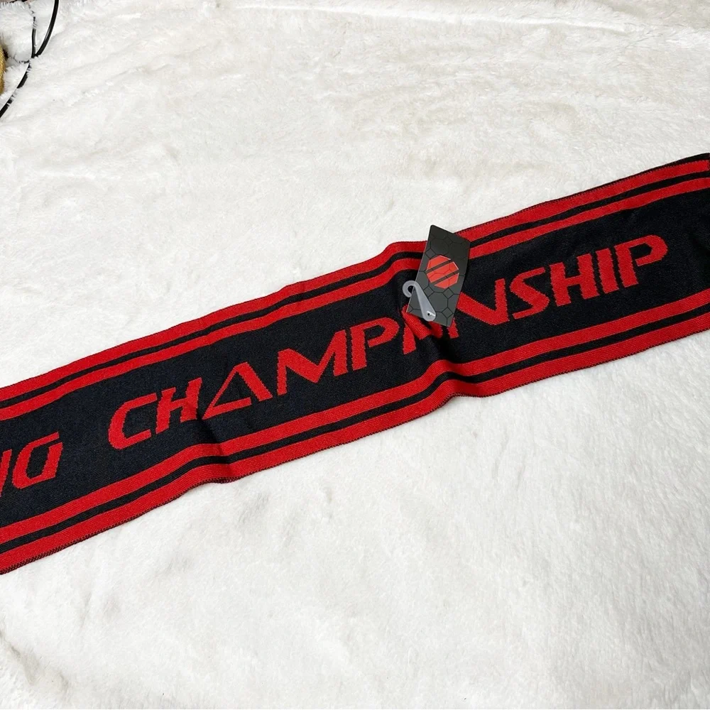 NWT UFC Official Ultimate Fighting Championship Spellout Ratner Muffler Scarf OS